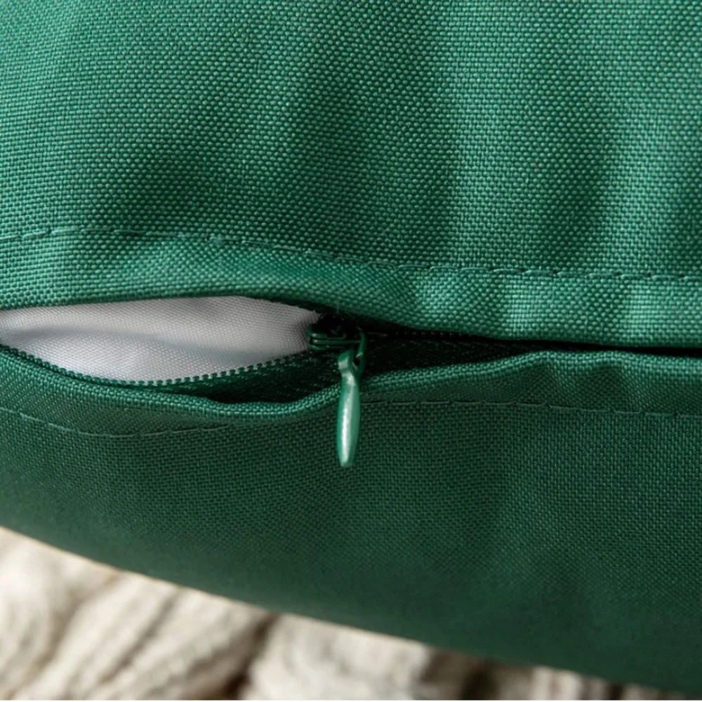 Luxury Home | Chic Hunter Green Outdoor Water Resistant Throw Pillow Covers